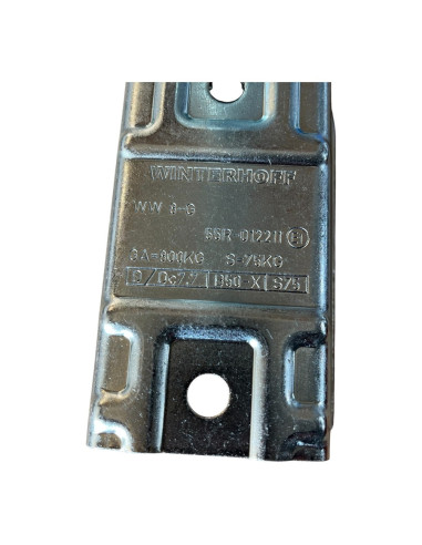 BOITIER NU NON FREINE CARREE  60mm  800 KG Perçage  VERTICAL & HORIZONTAL (Winterhoff)