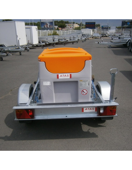 REMORQUE DISTRIBUTION DE GNR 430L PTC 750 KG TIMON ARTICULE ANNEAU