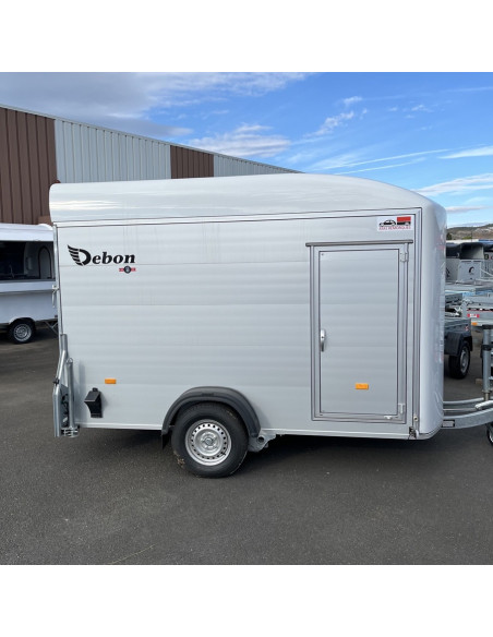 FOURGON C400 1300 KG ALU & POLY BLANC + P.LATERALE (Debon) PROMO STOCK UNIQUEMENT