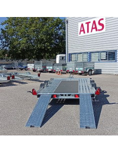 DESTOCKAGE PORTE VOITURE A Transporter 400*190 - 2700 KG PTC (Brian james) STOCK UNIQUEMENT 2