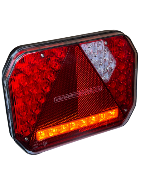 FEU A LED GAUCHE NOREP 520273 - 6 FONCTIONS (185x145x40) (Norep)
