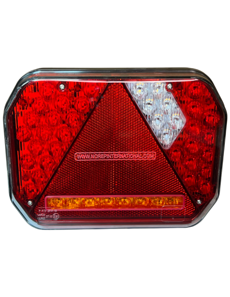 FEU A LED GAUCHE NOREP 520273 - 6 FONCTIONS (185x145x40) (Norep)