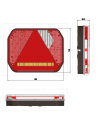 FEU A LED GAUCHE NOREP 520273 - 6 FONCTIONS (185x145x40) (Norep)