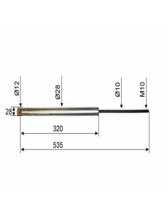 AMORTISSEUR DE TETE KNOTT KF/KR/KRV/KR-HV/KV-HV/KV13/KHD15 (Knott) (pièce d'origine)