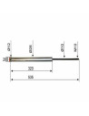 AMORTISSEUR DE TETE KNOTT KF/KR/KRV/KR-HV/KV-HV/KV13/KHD15 (Knott) (pièce d'origine)
