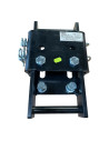 PLATINES SUPPORT DE BOULE ALKO - HAUTEUR REGLABLE 4 TROUS SUR 200MM (Bradley)