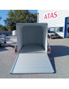 FOURGON CARGO XL - NOIR 323x166x164 - 1300 KG - POLYESTER - P. LATERALE + Jantes Alu (Debon)