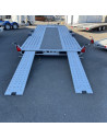 DESTOCKAGE PORTE VOITURE A Transporter 550*210 - 3500 KG PTC BASC HYDRAU TREUIL M (Brian james)