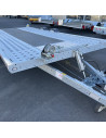 DESTOCKAGE PORTE VOITURE A Transporter 550*210 - 3500 KG PTC BASC HYDRAU TREUIL M (Brian james)