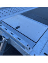 DESTOCKAGE PORTE VOITURE A Transporter 550*210 - 3500 KG PTC BASC HYDRAU TREUIL M (Brian james)