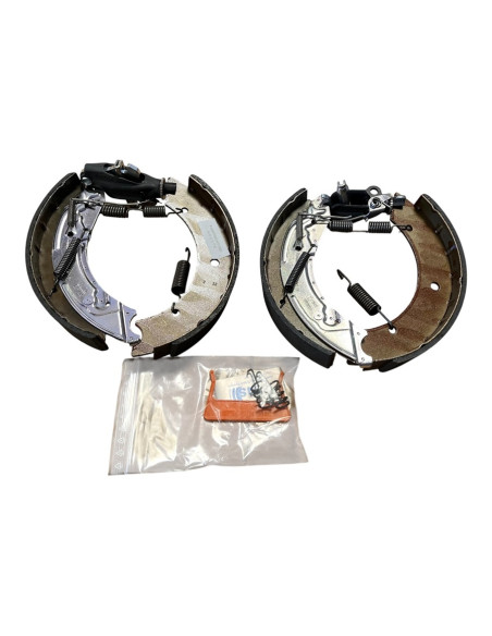 KIT MACHOIRES DE FREIN 250X40 TYPE 25-2025 A REAJUSTEMENT AUTOMATIQUE (Knott)
