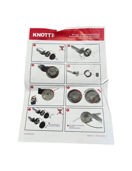 KIT MACHOIRES DE FREIN 250X40 TYPE 25-2025 A REAJUSTEMENT AUTOMATIQUE (Knott)