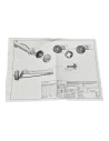 KIT MACHOIRES DE FREIN 250X40 TYPE 25-2025 A REAJUSTEMENT AUTOMATIQUE (Knott)