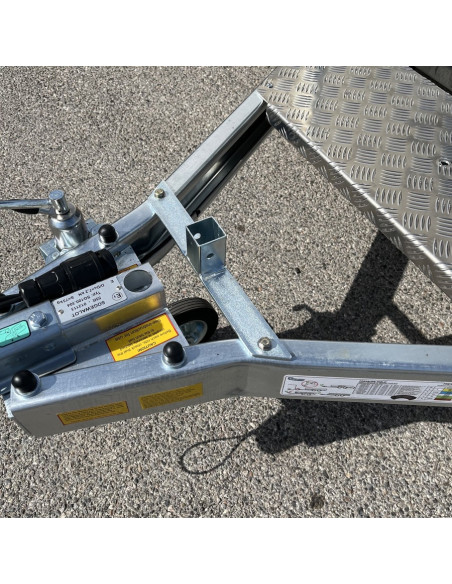 COFFRE ALU + SUPPORT / ROADSTER CAMP V3 (Debon)