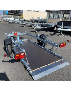 PORTE-MOTO CCL7 ABAISSABLE 750 KG PTC Modele EXPO HL-559-YC  (Yo Remorques)