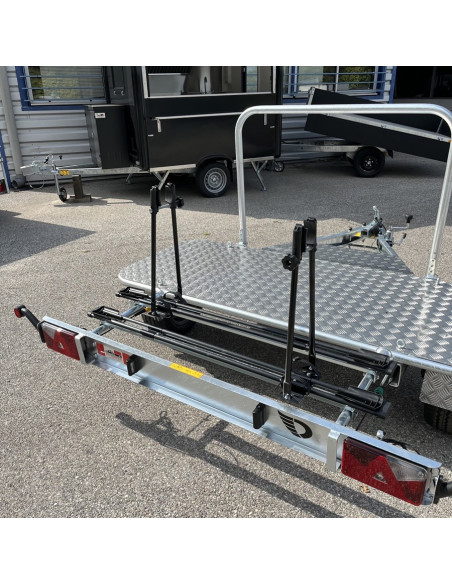 KIT 2 VELOS + SUPPORT + RAIL MAINTIEN CADRE / ROADSTER CAMP V3 (Debon)
