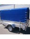 BACHE HAUTE+ ARMATURE H80 BOIS 250 & ROBUST 250 (Lider)