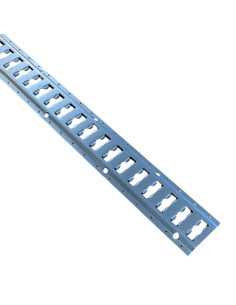 RAIL DE FIXATION / ARRIMAGE - A FENTES 3050x132x11,5 mm