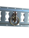 ANNEAU D'ARRIMAGE ACIER POUR RAIL DE FIXATION A FENTES