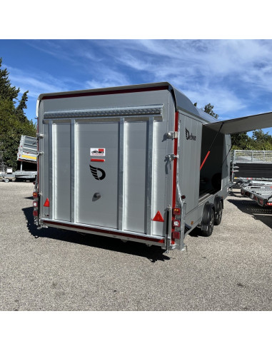 FOURGON ROADSTER 2000 - 550x220x204 - 3500 KG -  GRIS (Debon)