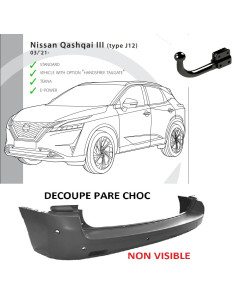 2579T45  ATTELAGE NISSAN QASHQAI III