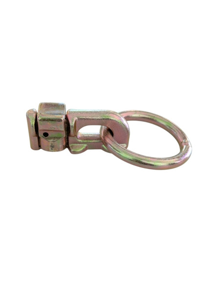 PION POUR RAIL AERO - DOUBLE ANNEAU D'ARRIMAGE - Ø 45 mm - FORCE 1800 KG