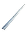 RAIL DE FIXATION/ARRIMAGE - AERO - ALUMINIUM L 300 cm
