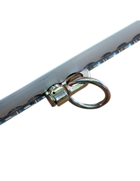 PION POUR RAIL AERO - DOUBLE ANNEAU D'ARRIMAGE - Ø 45 mm - FORCE 1800 KG
