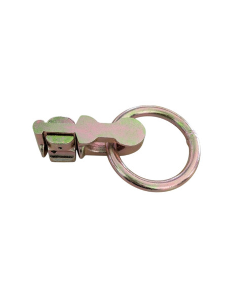 PION POUR RAIL AERO - DOUBLE ANNEAU D'ARRIMAGE - Ø 45 mm - FORCE 1800 KG