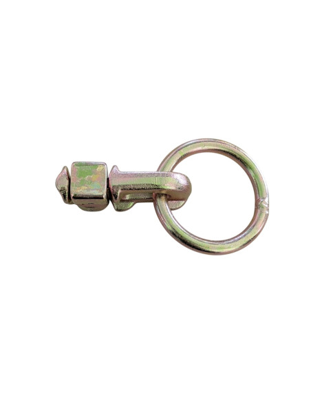 PION POUR RAIL AERO - DOUBLE ANNEAU D'ARRIMAGE - Ø 45 mm - FORCE 1800 KG