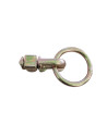 PION POUR RAIL AERO - DOUBLE ANNEAU D'ARRIMAGE - Ø 45 mm - FORCE 1800 KG