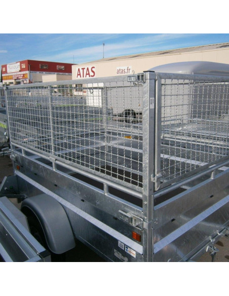 REHAUSSE GRILLAGEE - Hauteur 60 cm - ROBUST 201 / BOIS 201 (Lider)
