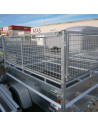 REHAUSSE GRILLAGEE - Hauteur 60 cm - ROBUST 201 / BOIS 201 (Lider)