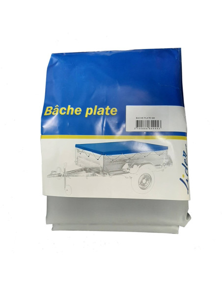 BACHE PLATE grise /  BOIS 201*133 45440 (Lider)