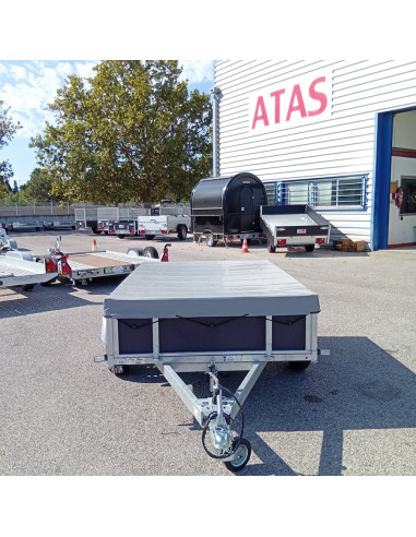 BACHE PLATE grise /  BOIS 201*133 45440 (Lider)