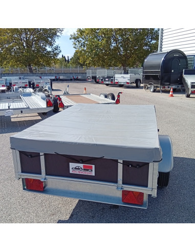 BACHE PLATE grise /  BOIS 201*133 45440 (Lider)