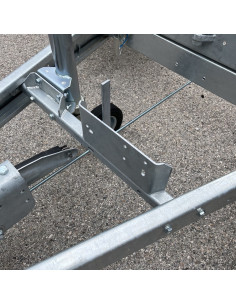 TRAVERSE ROUE JOCKEY  NU / PV 1 & 2 ESSIEUX (Lider) 2