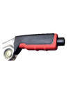 POIGNEE CAOUTCHOUC POUR LEVIER DE FREIN A MAIN Noir/Rouge (Alko)
