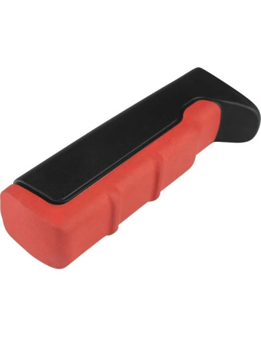 POIGNEE CAOUTCHOUC POUR LEVIER DE FREIN A MAIN Noir/Rouge (Alko)