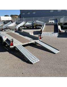 DESTOCKAGE - PORTE ENGIN DIGGER PLANT - 370x170 - 3500 KG PTC (Brian James) Stock uniquement 2