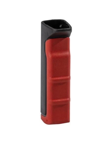 POIGNEE CAOUTCHOUC POUR LEVIER DE FREIN A MAIN Noir/Rouge (Alko)