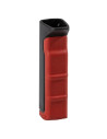 POIGNEE CAOUTCHOUC POUR LEVIER DE FREIN A MAIN Noir/Rouge (Alko)