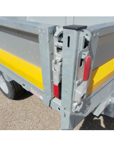DESTOCKAGE - BENNE - TIPPER 270x160 - 2700 KG PTC +HAYON ARR. 270° (Brian James) Stock uniquement 2
