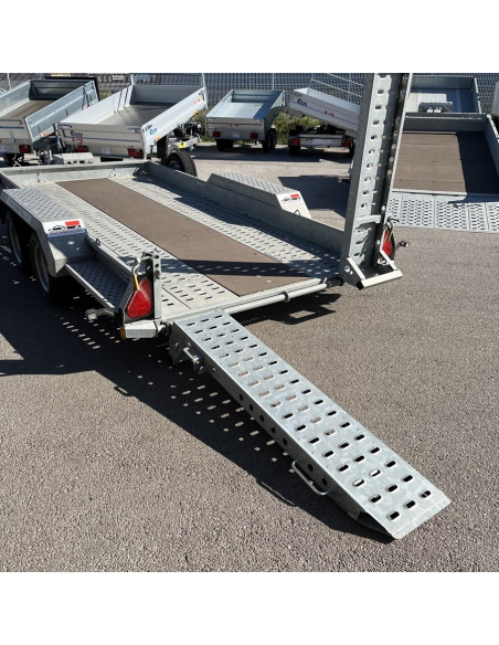 DESTOCKAGE - PORTE ENGIN DIGGER PLANT - 370x170 - 3500 KG PTC (Brian James) Stock uniquement