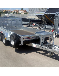 DESTOCKAGE - PORTE ENGIN BASCULANT - 310x170 - 3500 KG PTC (Brian James) Stock uniquement 2