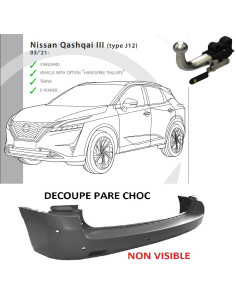 2579T36  ATTELAGE NISSAN QASHQAI III