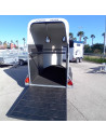 DERNIER MODELE GOLD ONE WHITE LINE - Van chevaux BLANC 1 PLACE 1/2 Stock uniquement