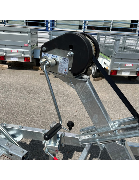 DESTOCKAGE PORTE-BATEAU 1800 KG PTC - EASY FIT 2 ESSIEUX (Sunway) MODELE EXPO IMMATRICULE