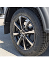FOURGON ROADSTER 255 - 255x125x155 - 750 KG NON FREINE - COMPOSITE - BLANC + P. LATERALE + Jantes Alu (Debon)