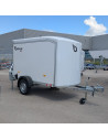 FOURGON ROADSTER 255 - 255x125x155 - 750 KG NON FREINE - COMPOSITE - BLANC (Debon)
